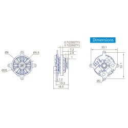 Dualsky XM2203RTR-16, 1650KV