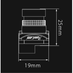 RunCam Micro Swift 3 V2 FPV kamera med 2,3mm linse.