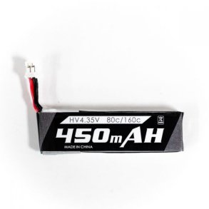 450mAh-1S HV LiPo batteri til Tiny Hawk FPV Quadcopter.