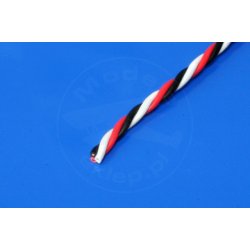 Futaba servoledning 5 meter 22AWG (Twisted)