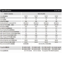 Dualsky ECO 4120C V2, 500KV