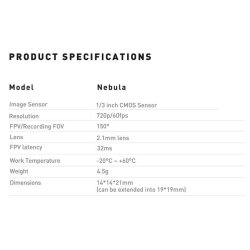 Nebula Nano Silver fra CaddX / 12cm Coax v2