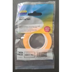 Model Craft Masking Tape 3mm x 18 m - 2 stk.