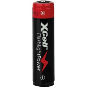 Xcell 18650 protected Li-Ion-2600mAh batteri.